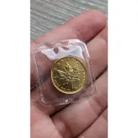 在飛比找蝦皮購物優惠-1992年 1/4oz 楓葉金幣 全新品