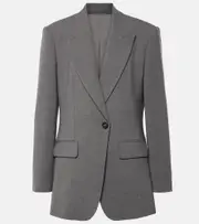[Brunello Cucinelli] Brunello Cucinelli Wool blazer AU 16 grey