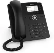 SNOM D717 4 Line Professional IP Phone Gbit port and 1 USB port Wideband Audio