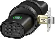 Keyless Entry Door Lock, Fingerprint Lock with Fingerprint, FP black