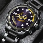 Melbourne Storm Black Stainless Steel Watch