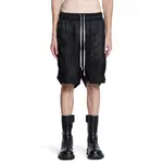 [RICK OWENS] Concordians Boxers in Cupro Twill Black