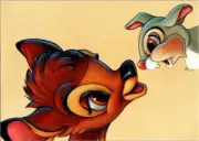 Bambi & Thumper, Mickey & Friends, Pinocchio & Jiminy Cricket & Mufasa & Simba,