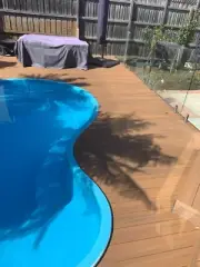 Spotted Gum Composite Decking Board 3rd Gen 140x23x5400mm – WPC Timber Look
