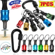 1/4 Hexagonal Screwdriver Head Bracket Hiking Buckle, Hex Shank Bits Holder #T