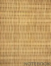 Notebook: Minimalist Japandi style 8.5 x 11 college ruled journal