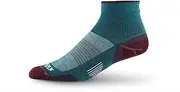 [Minus33 Merino Wool] USA Made - Running Ankle Socks - Merino Wool Micro Cushion - Moisture Wicking Quarter Crew Running Sock