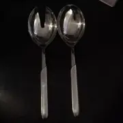 New WMF Cromagen Onda Stylar 18/10 Serving Set Tablespoon & Serving Fork