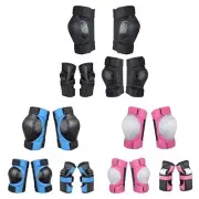 Elbow Pads Protective Gear Set Comfortable Flexible Roller-Skating Knee Pads
