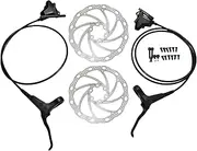 TEKTRO HD-R280 Flat Mount Hydraulic Disc Brake Set Dual Piston, for Road, MH2597