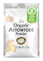 Organic Arrowroot Flour (Powder) 2 Pound Bag - Raw, Non-GMO, Gluten Free