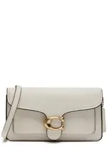 Coach Tabby Leather Wallet-on-chain - Ivory ONE SIZE