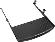 AUTSUPPL Keyboard Tray with Height Sleek Drawer Style Storage for Ergonomic Office Setup Modern Design with Double Space Efficiency Finish