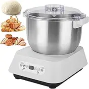 Stainless Steel dough mixer, Electric Dough Maker with Ferment Function, Large Capacity Automatic kneading Machine, Thermostatic Fermentation, Intelligent Timer for Making Bread Pizza Dough,5L