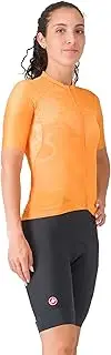 [CASTELLI] Women’s Prima 2 Short, Endurance Shorts for Road and Gravel Biking with Seat Pad & High-Visibility Reflective Tabs