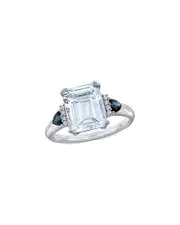 Rina Limor Silver 3.34 ct. tw. Diamond & Gemstone Ring