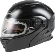 GMAX MD-01S MODULAR SNOW HELMET W/ELECTRIC SHIELD BLACK SIZE XS - M4010023