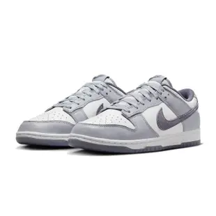 【NIKE 耐吉】Nike Dunk Low Light Carbon 泊藤 灰紫 麂皮 男鞋(FJ4188-100)