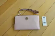 Tory Burch Chelsea Wristlet Leather Wallet PINK