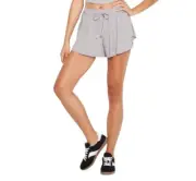 Joy Lab Women Shorts Run Double Layer 2" Inseam XXL Persuading Gray NEW FS