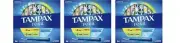 BL Tampax Pearl Unscented Tampons with Plastic Applicator 34Count (51538)PK OF 3