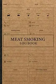 Meat Smoking Log Book: Meat Smoking Log Book and Barbecue Smoker's Journal to track your grilling and smoking results