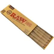 RAW Classic 1 1/4 Size Pre Rolled Cones 20PK FREE SHIPPING WITH TRACKING NUMBER