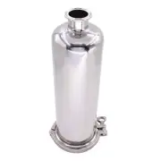 DERNORD 1.5 Inch Tri-Clamp Filter - SS304 Sanitary Fittings Inline Straight S...