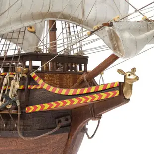 西班牙OcCre奧克爾Golden Hind金鹿號/ 居家動手作博物館等級模型船/ 難度易