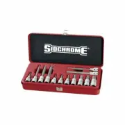 Sidchrome 1/2'' Drive In-Hex and Spline Socket Set - 13 Piece ** Special Order *