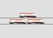 Marklin HO Clearance Brand New 47082 2013 DB AG Deep-Well Flat 3-Car Set