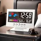 Multi-functional Weather Station Clock Thermometer Hygrometer Calendar Digital