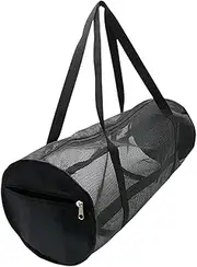 yuksok Sports Ball Mesh Bag Gym Training Net Handbag Lightweight Breathable for Adults Basketball Bag for Snorkeling Fitness Pilates