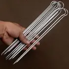 Corrosion Skewers Hardness Skewers Bbq Kabob Skewer for Grilling Meat Chicken