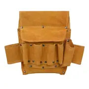 Leather Electrical Toolkit Bag Belt Bag Electric Hardware Storage Bag