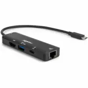 Rocstor Premium USB Type-C 4-in-1 4K Multiport Adapter (y10a307b1)