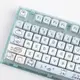 Band Bunny Keycaps PBT 昇華 139 鍵 MOA 配置文件可愛鍵帽藍色機械鍵盤鍵帽適用於女孩遊戲和