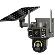 9MP Wireless Solar Camera WIFI Security Outdoor Battery PTZ CCTV Home House V380