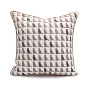 45*45cm Cat Cushion Cover Pillow Cover Pillow Case for Decorative Throw Sofa Couch Bed Chair Living Room Bedroom