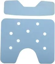 BEBEMOKO Bathroom Stool Pad Shower Bench Mat Bath Stool Seat Cover Non-Slip Shower Seat Cushion for Disabled Seniors