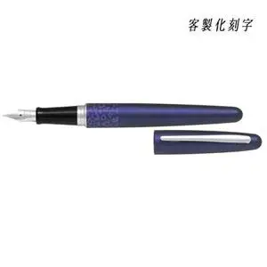 PILOT MR2鋼筆M尖紫色含刻字（附卡水）