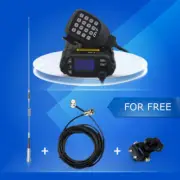 QYT KT8900D Mini Moblie Radio 25W Dual Band Car Transceiver 200CH Antenna Cable