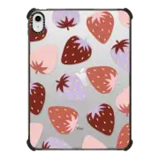 iPad 10.9-inch (10th gen) iPad Impact Case STRAWBERRIES by sarah liddell