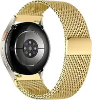 Milanese Loop for Samsung Galaxy Watch 7 6 5 4 Fe Band 40mm 44mm,20mm Metal Watch Band Women Men Magnetic Mesh Strap for Samsung Watch 6 4 classic 43mm 47mm 42mm 46mm/5pro 45mm for Garmin vívoactive 5