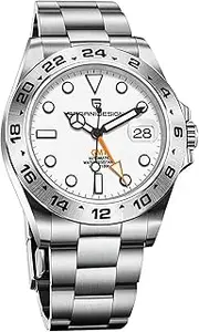 [PAGRNE DESIGN] PAGANI DESIGN Watches for Men Japanese NH34 Automatic GMT Watches Mechanical 40mm Stainless Steel Sapphire mirror 10Bar Dive Watch 1762