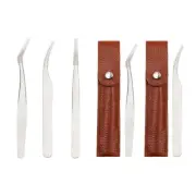 Stainless Steel Tweezers for Electronics Sodlering Jewelry Watch Making Tool