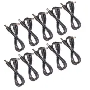 (10) Pack Effect Pedal Power Cables MXR DC Brick ISO Brick Power Supply
