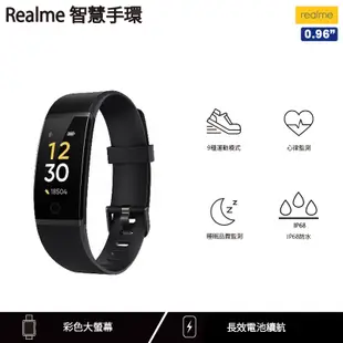 【福利品A】 Realme 智慧手環 黑 REALMEWRISTBANDBLACK 【全國電子】