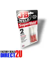 JB Weld SuperWeld Super Glue Bonds In Seconds - 2 pack J-B Weld #33102