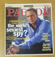 Parade Newspaper Magazine DANIEL CRAIG James Bond 007 - Kim Raver Third Watch